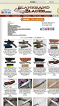 Mobile Screenshot of blanksandblades.com